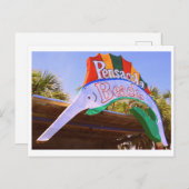 ヒストリックペンサコーラビーチネオンサイン ポストカード (正面/裏面)