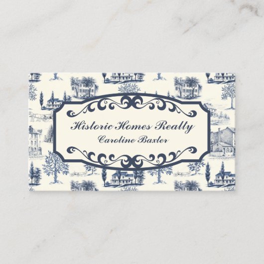 ヒストリックホーム実在ズエステート 名刺 (正面)