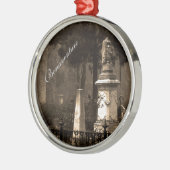 ヒストリックボナベンチャー墓地 メタルオーナメント (左)