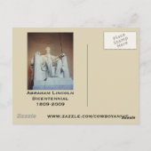 ヒストリックリンカーンスタンプズアートプリント ポストカード (裏面)