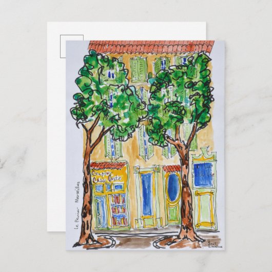 ヒストリックルパニエ|マルセイユ(フランス) ポストカード (正面/裏面)