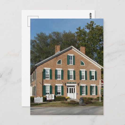 ヒストリック幽霊のよく出るインインアイオワ ポストカード (正面/裏面)