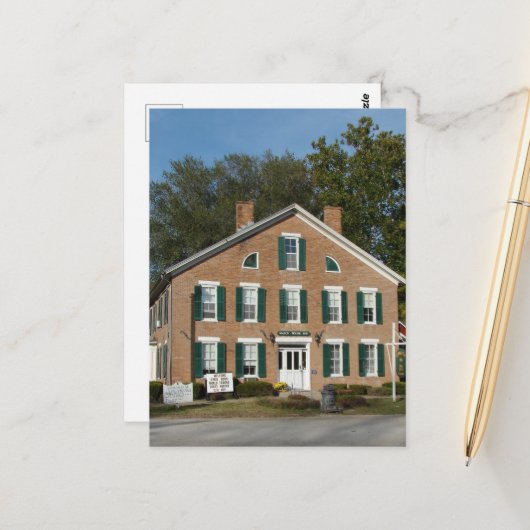 ヒストリック幽霊のよく出るインインアイオワ ポストカード (正面/裏面インサイチュ)