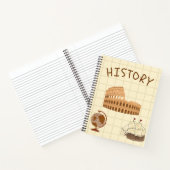 ヒストリーブラウン🤎📜 ノートブック (内部)