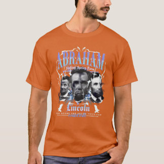 ヒストリー・ブートレグ エイブラハム・リンカーン ブートレグ レトロラップ Tシャツ