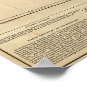 ヒスパニオーラの地図 ポスター (角)