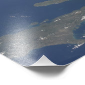 ヒスパニオーラカリブのの島の景色 フォトプリント            (角)