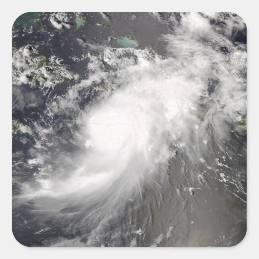 ヒスパニオーラ上空のハリケーン・グスタフ スクエアシール (正面)