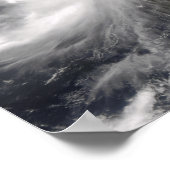 ヒスパニオーラ上空のハリケーン・グスタフ ポスター (角)