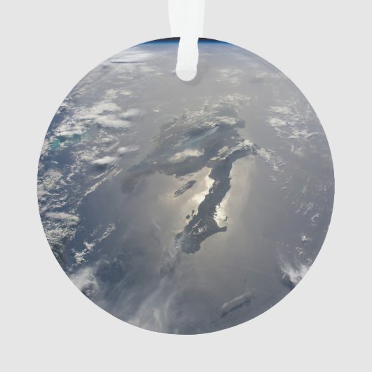 ヒスパニオーラ号の島はサングリンを持っていた オーナメント (裏面)