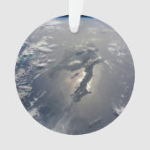 ヒスパニオーラ号の島はサングリンを持っていた オーナメント (正面)