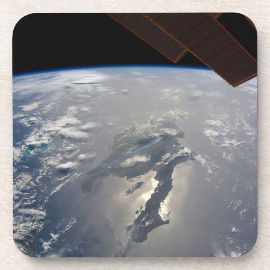 ヒスパニオーラ号の島はサングリンを持っていた コースター (正面)