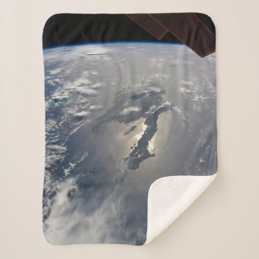 ヒスパニオーラ号の島はサングリンを持っていた シェルパブランケット (正面)