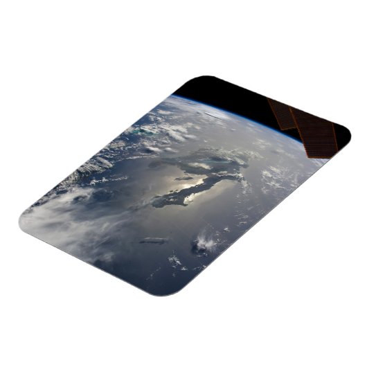 ヒスパニオーラ号の島はサングリンを持っていた マグネット (左側)