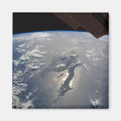 ヒスパニオーラ号の島はサングリンを持っていた マグネット (正面)