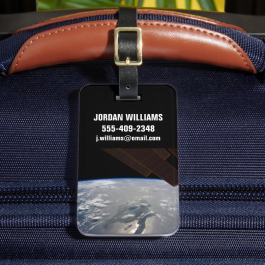 ヒスパニオーラ号の島はサングリンを持っていた ラゲッジタグ (正面インサイチュ2)