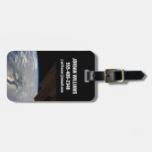 ヒスパニオーラ号の島はサングリンを持っていた ラゲッジタグ (正面横)