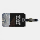 ヒスパニオーラ号の島はサングリンを持っていた ラゲッジタグ (裏面横)