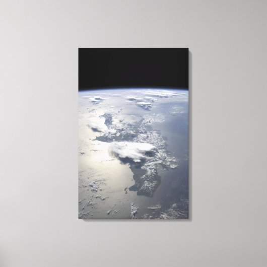 ヒスパニオーラ島のパノラマの景色 キャンバスプリント (正面)