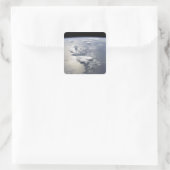 ヒスパニオーラ島のパノラマの景色 スクエアシール (バッグ)