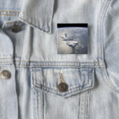 ヒスパニオーラ島のパノラマの景色 缶バッジ (インサイチュ)