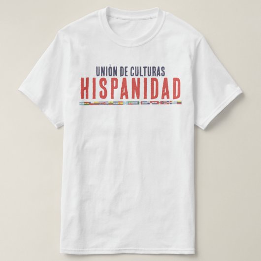 ヒスパニダード Tシャツ (デザイン正面)