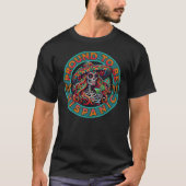ヒスパニックであることを誇りに思う Tシャツ (正面)