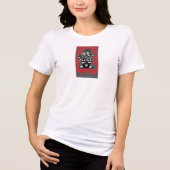 ヒスパニックな従兄弟の変わり者 トライブレンドTシャツ (正面)
