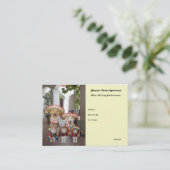 ヒスパニックのテーマビジネス 名刺 (スタンド正面)