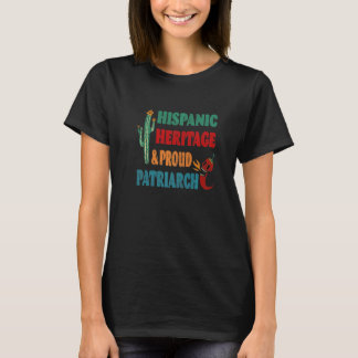 ヒスパニックの伝統と誇り高き家長 Tシャツ
