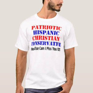 ヒスパニックの保守主義者! Tシャツ