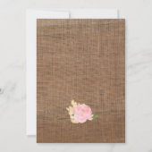 ヒスパニックサプライズパーティー招待状カード 招待状 (裏面)