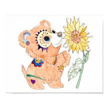 ヒスパニックフォークアートベビーベア