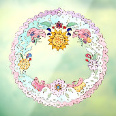 ヒスパニックフォークアート ウィンドウサイン (シート3)