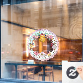 ヒスパニックフォークアート ウィンドウサイン (カフェ窓)