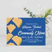 ヒスパニックラテンフェスティバルエンパナダス招待状 招待状 (スタンド正面)