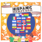 ヒスパニック伝統お祝い シール (正面)
