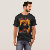 ヒスパニック伝統ラテンアメリカ系女性パワー花女性 Tシャツ (正面フル)