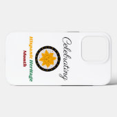 ヒスパニック伝統月ケースメイトiPhoneケース Case-Mate iPhoneケース (裏面 (横))