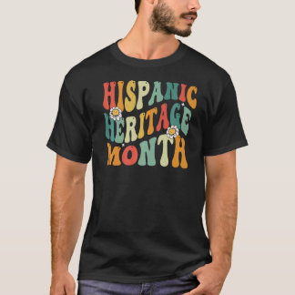 ヒスパニック伝統月ラティーノカントリーレトロGr Tシャツ