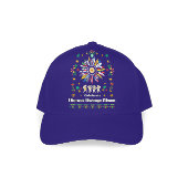 ヒスパニック伝統月ラティーノフラッグスサンフラワーデ キャップ