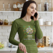 ヒスパニック伝統月ラティーノフラッグスサンフラワーデ Tシャツ