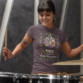 ヒスパニック伝統月ラティーノフラッグスサンフラワーデ Tシャツ