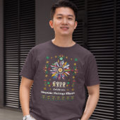 ヒスパニック伝統月ラティーノフラッグスサンフラワーデ Tシャツ