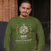 ヒスパニック伝統月ラティーノフラッグスサンフラワーデ Tシャツ