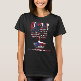 ヒスパニック伝統月誇りを持ったプエルトリカルーツ Tシャツ