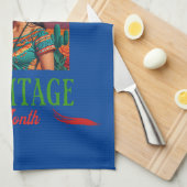 ヒスパニック伝統月 キッチンタオル (四つ折り)