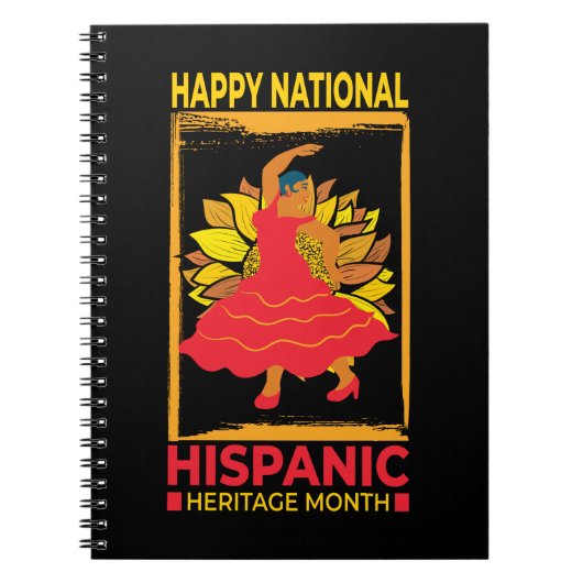 ヒスパニック伝統月 ノートブック (正面)
