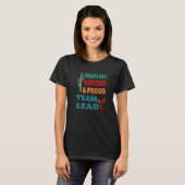ヒスパニック伝統誇りを持った&チームリード Tシャツ (正面フル)