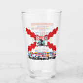 ヒスパニック伝統 タンブラーグラス (裏面)